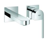 Batería de lavabo de 2 orificios GROHE Plus, extensión 146 mm, montaje empotr...
