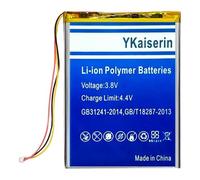 Batería de libro electrónico de alta capacidad compatible con Onyx BOOX C65 c67 ML T68 Durable 3650 mAh C65 (306483), con kit de herramientas de reparación profesional
