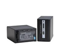 Batería De Litio: 11200 MAh VW-VBD98 AG-VBR118, Compatible con Panasonic, AG-3DA1 AC8 DVX200 HPX250 HPX255 HVX201 AJ-PCS060 PX298 HC-X1000 HDC-Z10000(2 Battery)