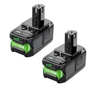 Batería De Litio 18V 8000mAh Alta Capacidad Para Herramientas Inalámbricas Reemplazo Compatible Con Ryobi Para P108 P102 P103 P105 P109 Taladro Sierra Atornillador Taller(2PCS)
