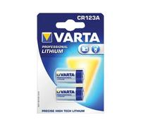 Batería de Litio (2x) Varta CR123A 3V