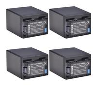 Batería De Litio: 4450 MAh BP-745, Compatible con Canon, BP-745, BP-709, BP-718, BP-709, BP-718, BP-727, HF406, R3, VIXIA, HF, M50, HFM50, M500(4X Battery)