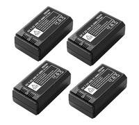 Batería De Litio 7,2 V/4000 MAh VB26A, Compatible con Godox, For V1S, V1C, V1N, V1F, V1O, VB26A, V860III, Flash Speedlite De Cabeza Redonda(4pcs)
