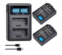 Batería De Litio: 7,6 V 1680 MAh EN-EL25 ENEL25 ENEL25B Batería Y Cargador USB, Compatible con Nikon, For Cámara Z FC Z50 Z30 ZFC Batería Recargable De Iones De Litio(2 Battery 1charger)