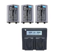 Batería De Litio: Batería EN-EL18 + Cargador De Carga Rápida, Compatible con Nikon, For EN-EL18a, EN-EL18, D850, D800, D800E, D4, D4S, D5, D6 MB-D12 D500 D800 D850(1Charger 3battery)