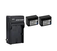 Batería De Litio Compatible con Canon, BP-718, 727, 709 Y CG-700, VIXIA Y HF M50, M52, R32, R40, R42, R50 Y R52.(2charger 1battery)