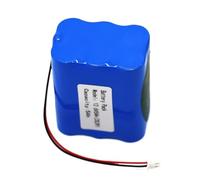 Batería De Litio De 12 V 3S2P, 11,1 V, 12,6 V, 5000 MAh, con BMS De 5 A For Lámparas, Lámparas De Mesa, Energía De Respaldo, Etc.(12V 5Ah Style A)
