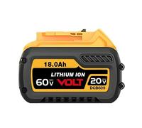 Batería de litio de 18 Ah, 20 V/60 V, compatible con herramientas de las series DeWalt FLEXVOLT MAX DCB609/DCB606/DCB612 y DCD996/DCF885/DCS391 | Batería de alta capacidad de 18000 mAh for herramienta