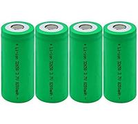 Batería De Litio De 3,7 V 8200 Mah 32650, Batería Recargable De Alta Intensidad para Energía De Respaldo De Linterna 1 Uds,4 Piezas