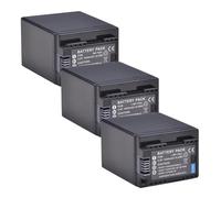 Batería De Litio De 4450 MAh, Compatible con Canon, BP-745, 709, 718, 709, 718, 727, HF406 R3 Y VIXIA HF M50 Y M500.(3X Battery)