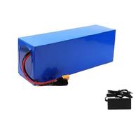Batería de litio de 48 V y 15 Ah para bicicleta eléctrica. Batería de iones de litio de 48 voltios 13S5P para bicicleta eléctrica con cargador de 54,6 V y 2 A 48V 15Ah,XT30+JST