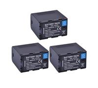 Batería De Litio De 7800 MAh O Cargador USB, Compatible con JVC, For SSL-JVC70 GY-HMQ10 GY-HM200 GY-LS300 GY-HM600 GY-HM650(3 Battery)