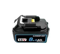 Batería de Litio de 8000mAh 18V for Herramientas eléctricas, Compatible con Makita baterías de Repuesto BL1815N, BL1820B, BL1830B, BL1840B, BL1850B, BL1860B(1PCS-8.0Ah)