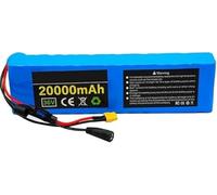 Batería De Litio For Bicicleta Eléctrica, 36 V, 20 Ah, 10S3p, con BMS De 30 A Integrado Y Cargador De 42 V, 2 A For Scooters Eléctricos De 200 W, 350 W Y 500 W.(XT60)