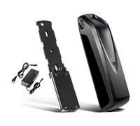 Batería De Litio For Bicicleta Eléctrica De 36V Y 13Ah For Bicicletas Eléctricas De 250W, 350W, 500W Y 700W, 20A, BMS, Cargador De 2A, Cable De Descarga Tipo Bala, Puerto De 4 Pines