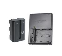 Batería De Litio NP-FM500H NPFM500H Batería De Cámara BC-VM10 Cargador, Compatible con Sony A57 A58 A65 A77 A99 A100 A550 A560 A580 A700 A850 A900 Batería L50(1 Battery 1 Charger)