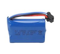Batería de Litio para Coche RC de 7,4 V, 1200 mAh, Repuesto de batería LiPo de 8,88 WH con Enchufe SM 4P para Coches sobre orugas RC