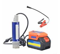Batería de litio portátil de agua, 40-60 l/min sumergible con funcionamiento inalámbrico de 21 V, compatible con baterías de 18 V para Indust