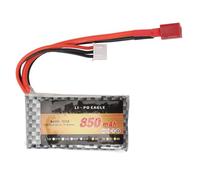 Batería de Litio RC de 850 mAh, Estable, Duradera, Segura, compacta, portátil, batería de 7,4 V, 2S, 25 C, camión RC para XLH Q903 Q901 Q902 1/16 2845, camión de Carreras RC sin