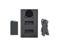 Batería de Litio Recargable de 1400 mAh Compatible con GoPro MAX for cámara de acción 360(1Battery1Charger)