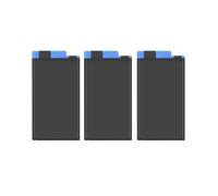 Batería de Litio Recargable de 1400 mAh Compatible con GoPro MAX for cámara de acción 360(3Battery)