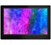 Batería De Litio Recargable De 7 Pulgadas Y 10,1 Pulgadas Marco De Fotos Digital Multifunción Marco De Fotos Digital Reproductor De Publicidad Duración De La Batería 3H (Negro 7 Pulgadas)