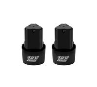 Batería De Litio Recargable Universal De 12 V Y 3000 MAh For Destornillador Eléctrico, Taladro Eléctrico, Mini Amoladora Angular Y Herramientas Eléctricas.(2000Ah-2pcs)