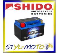 Shido Batería de litio LTX12-BS = YTX12-BS para Vespa GTS 300 2013