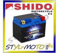Shido Batería de ion de litio LTX5L-BS LION -S- 12V 20Wh Azul