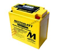 BATERÍA DE MOTO 12V MOTOBATT MBTX16U YTX16 BS 1 GILERA FUEGO 500 07-14