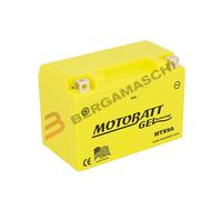 BATERÍA DE MOTO 12V MOTOBATT MTX9A GEL YTX9A HONDA XR 600R 93-00