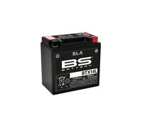 BS Battery 300760 btx14l AGM SLA Batería de moto, color negro
