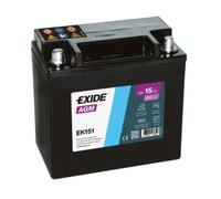 Batería De Moto AGM EXIDE EK151 (12V 15Ah)