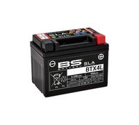 BS Battery 300669 BTX4L AGM SLA - Batería para moto, color negro