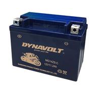 Batería de moto Dynavolt NANO-GEL MG14ZS-C 12V 11Ah 400A, reemplaza YTZ14S, dimensiones: 150x86x111mm, Batería de moto de gel sin mantenimiento y no derramable