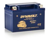 Batería de moto Dynavolt NANO-GEL MG9-BS-C 12V 9Ah 260A, Reemplaza YTX9-BS, Dimensiones: 150x86x105mm, Batería de moto de gel sin mantenimiento y a prueba de fugas