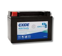 Batería De Moto Exide AGM12-7.5 (12V 8Ah)