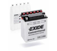 Batería de Moto EXIDE EB14L-A2 12V 14Ah