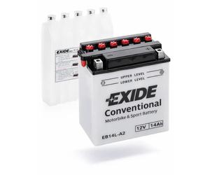 Batería de Moto EXIDE EB14L-A2 12V 14Ah