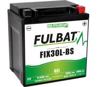 Bateria de Moto Fulbat Gel FIX30L-BS / YIX30L-BS