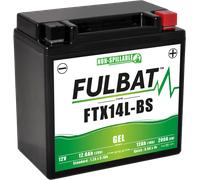 Bateria de Moto Fulbat Gel FTX14L-BS / YTX14L-BS