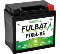 Batería de moto Fulbat GEL FTX5L-BS / YTX5L-BS 12V 4,2Ah 80A