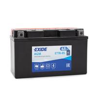 Batería de moto sellada agm Exide ET7B-BS TU