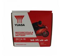 Batería De Moto Yuasa Convencional 6N11A-1B 12V Sin Ácido De Larga Duración