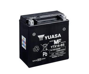 Batería de Moto YUASA YTX16-BS 14Ah 12V
