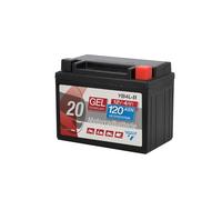 Batería de motocicleta Cartec YB4L-B 4Ah 56A Batería de tecnología de gel Calidad OEM Almacenamiento a prueba de ciclos Sin mantenimiento