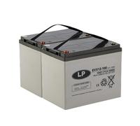 Batería De Plomo 2x 12V 100Ah Compatible Con Silla De Ruedas Eléctrica 24V Y Más