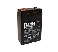 Batería de plomo 6 V 3,8 Ah FIAMM FG10381