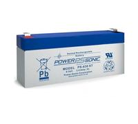 Batería de plomo - Batería Power Sonic PS 630 - Power Sonic ps630 - Power Sonic PS de 630 - 6 V 3,4 Ah - Rechargeable Sealed Lead Acid (SLA) battery - /plomo AGM