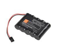 Batería De Receptor De Radio De 6 V, Compatible Con Futaba RC, Coche De Juguete, Avión, Helicóptero, Servocontrolador, Transmisor De Radio(1pcs)